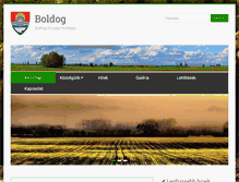 Tablet Screenshot of boldog.hu